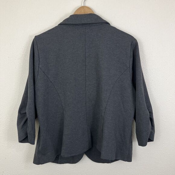 Torrid Studio Ponte Tailored Fit Blazer Plus Size 2 2X - Picture 4 of 7